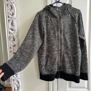 Converse Fleece Hooded Jacket - EUC